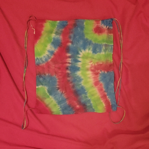 Handbags - Tie-Dye Drawstring Bag
